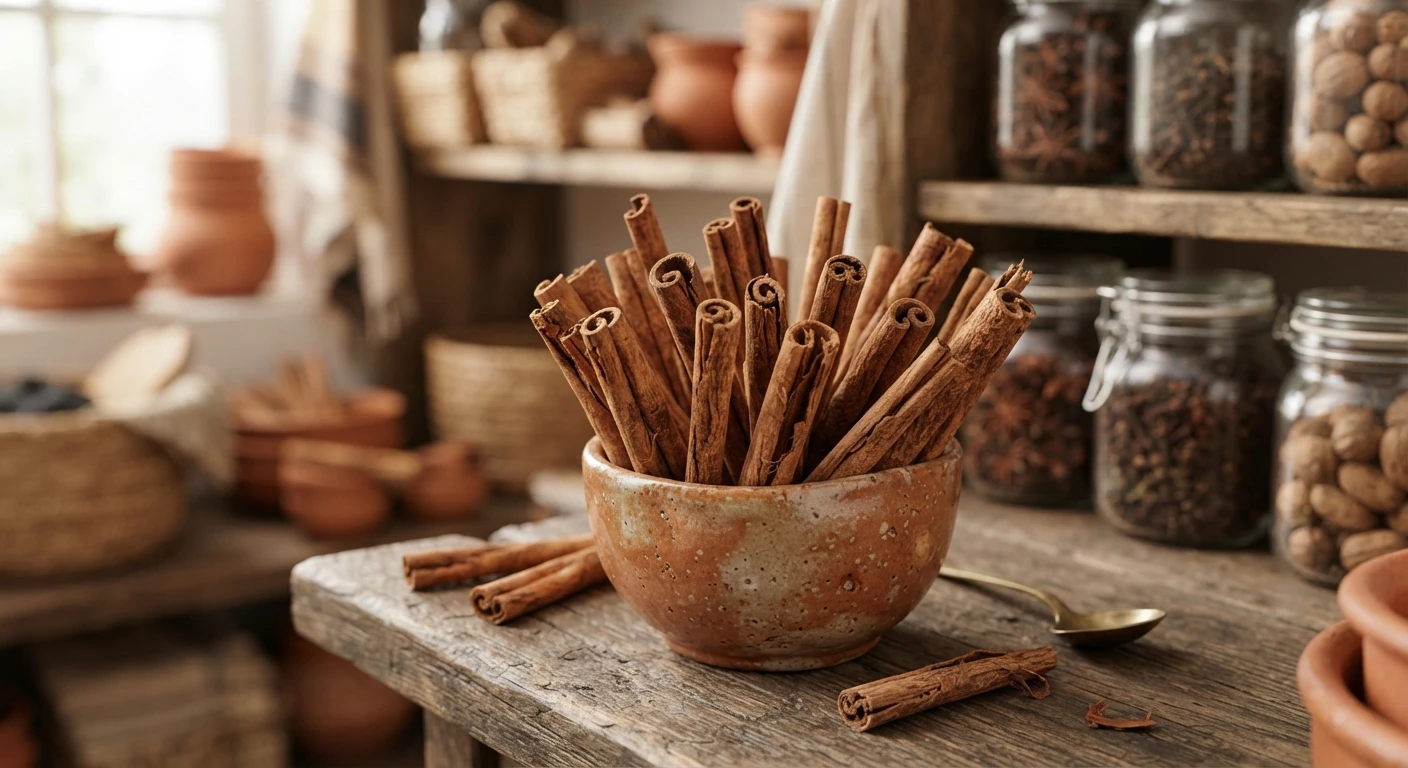 دارچین چوب سیگاری عرضه‌شده توسط خشکبار برلیانی