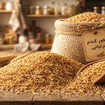 خرید عمده بلغور گندم پاک شده و سورت لیزری اعلا بازرگانی برلیانی