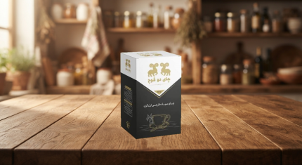 چای دو قوچ عطری ۴۵۰ گرمی عمده